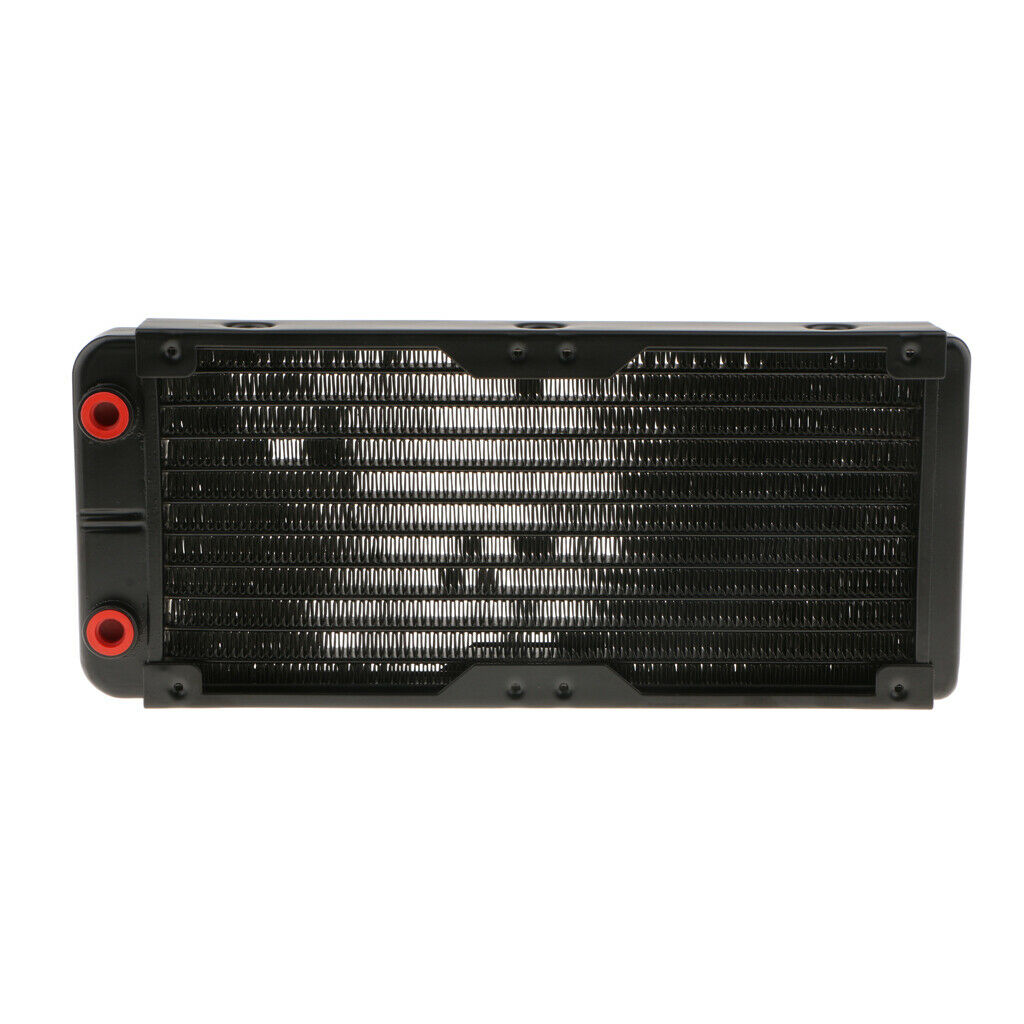 10 Pipe Aluminum Alloy Heat Exchanger Radiator Water Cool System Computer 240mm