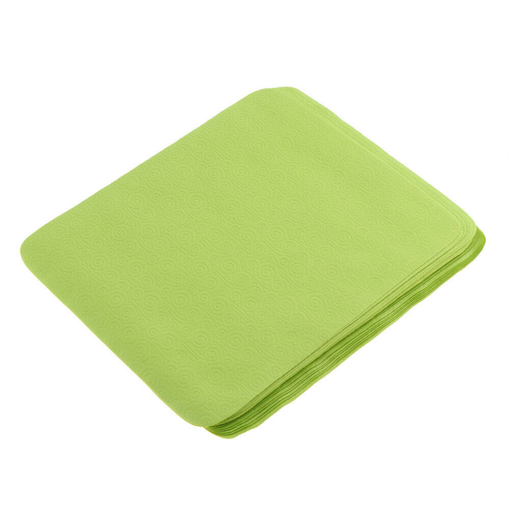 20 Pieces Microfiber Cleaning Cloth for Glasses Jewelry Lens Screen Green