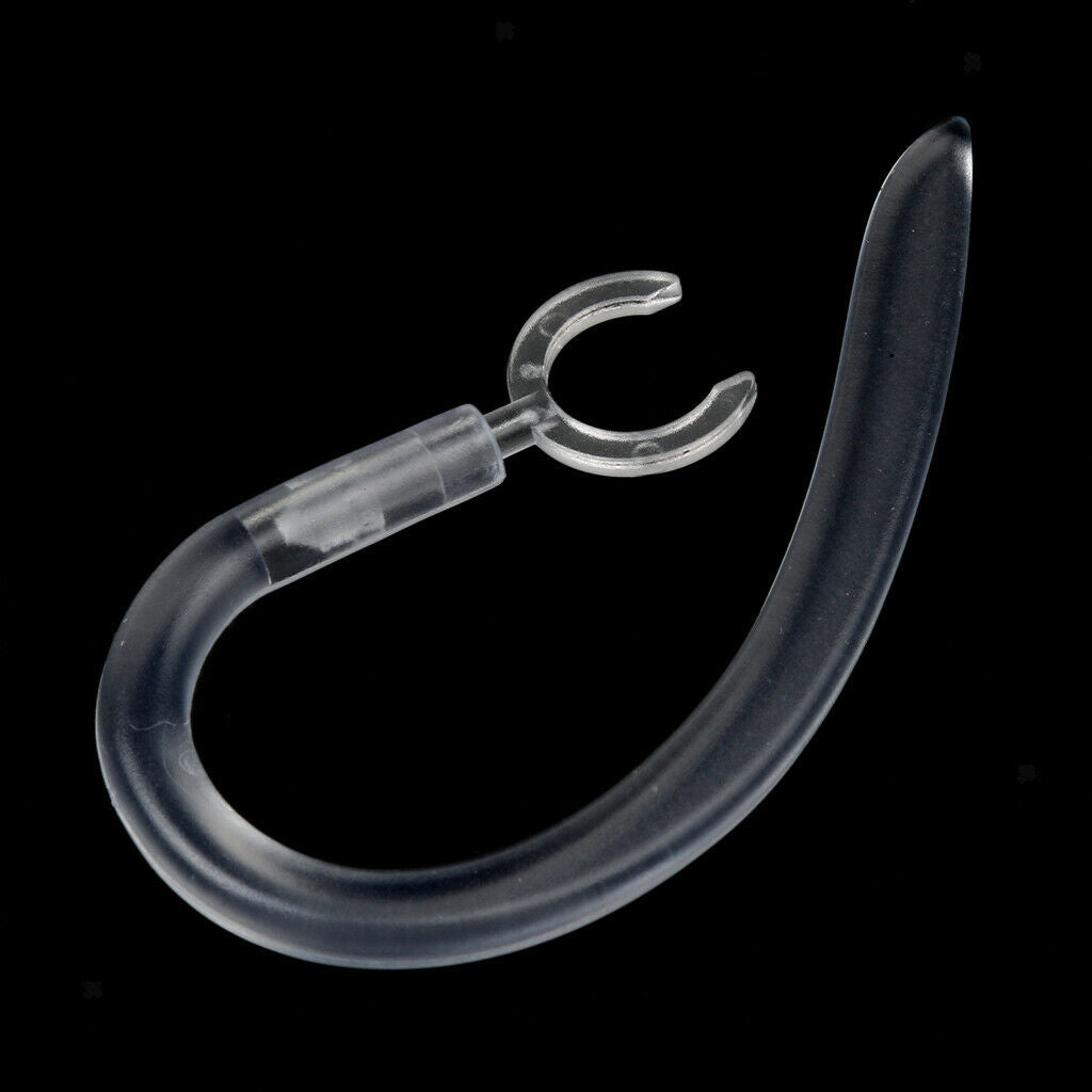 Pair Of Outline Ear Hook Clip Rotative Soft Rubber Spare Parts For Headphone