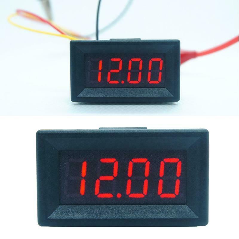 DC 0-99.99V (100V) 4-digits 0.36inch Digital Voltmeter 3Wire Voltage Panel Meter