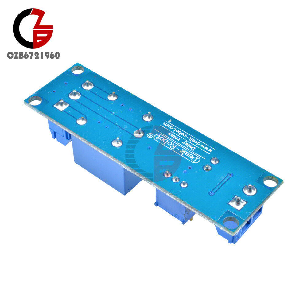 DC 12V NE555 Delay Relay Timer Trigger Switch Adjustable Module Oscillator 10A