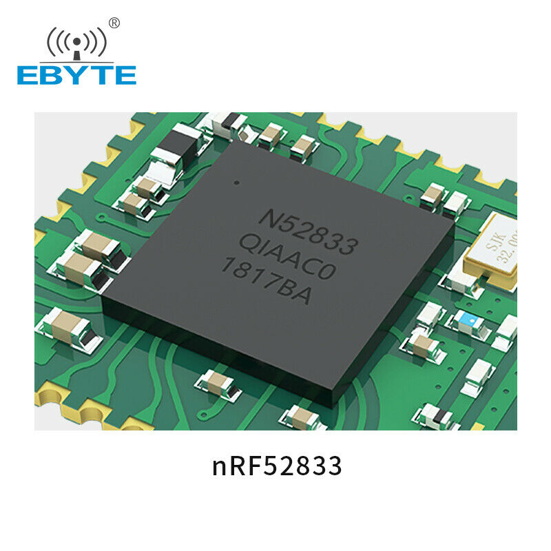 Small power nRF52833 Bluetooth SMD E73-2G4M08S1E BLE 5.0 2.4GHz Wireless Module