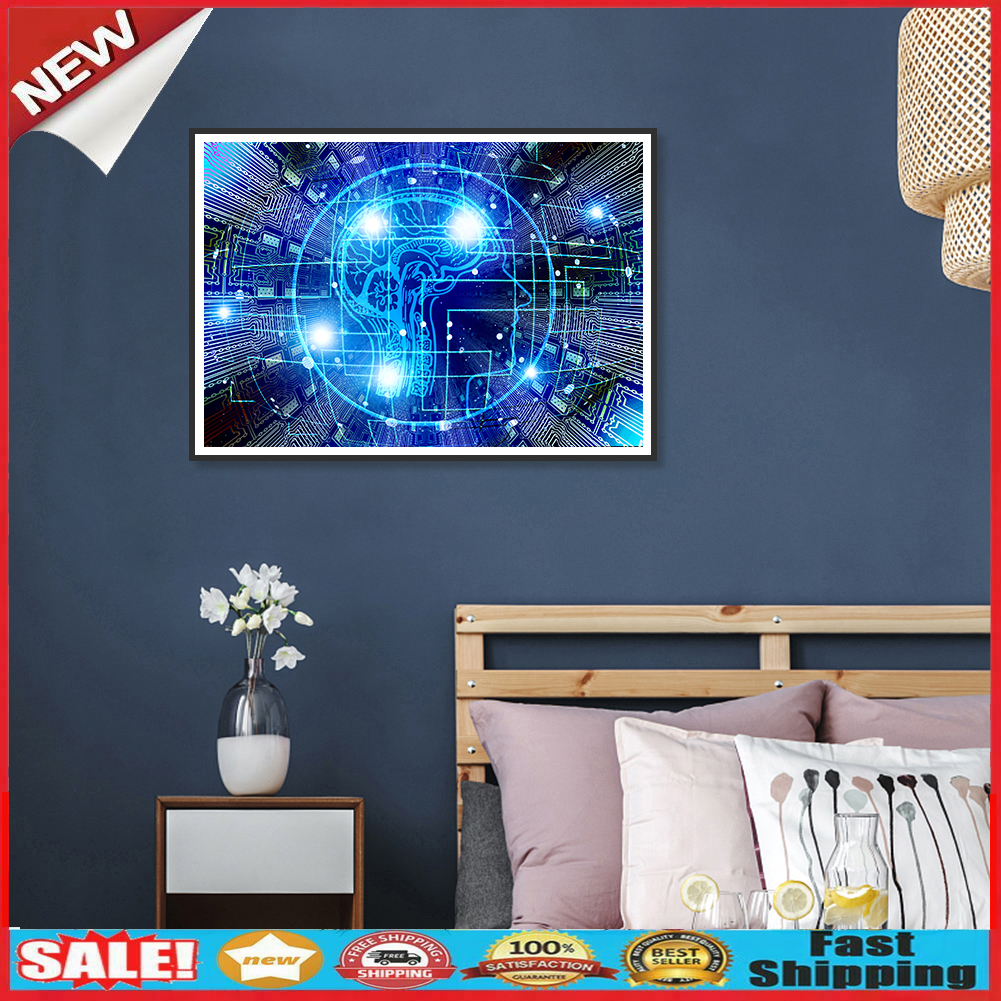 1000pcs DIY Brainstorm Picture Puzzle Educational Learning Assembling Toys @