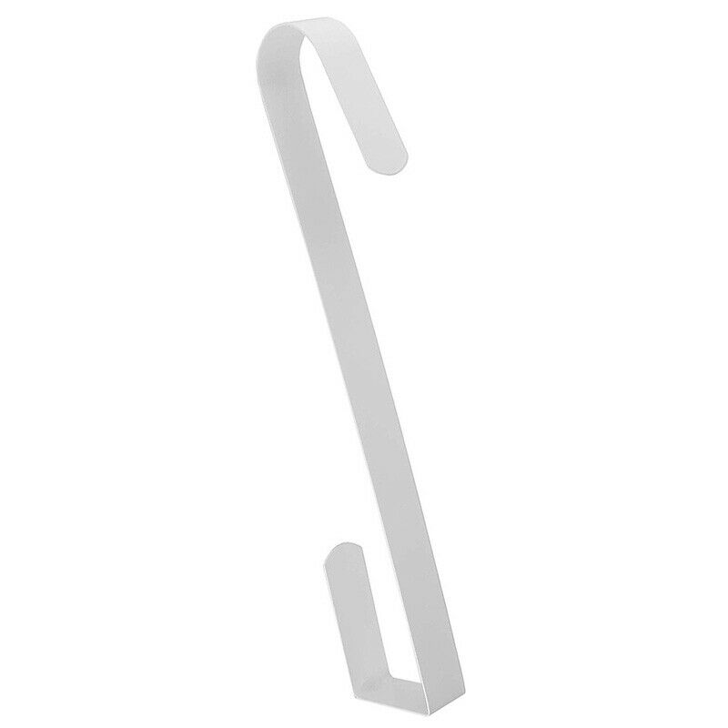 Over Door Wreath Hook - Thin Metal Over Door Wreath Holder Seasonal Hanger forX9