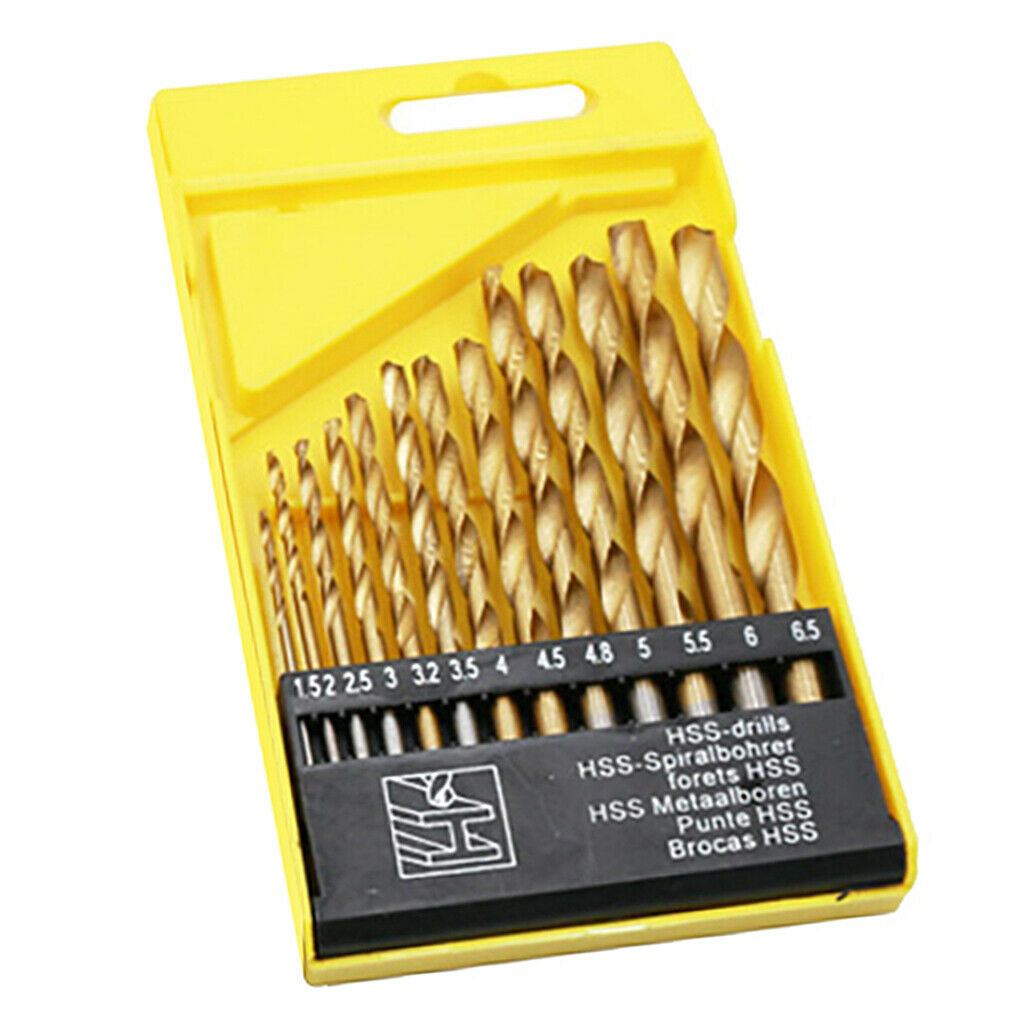 13x Drill Bits - Accessories For Multifunction Rotating Tools For Drilling In