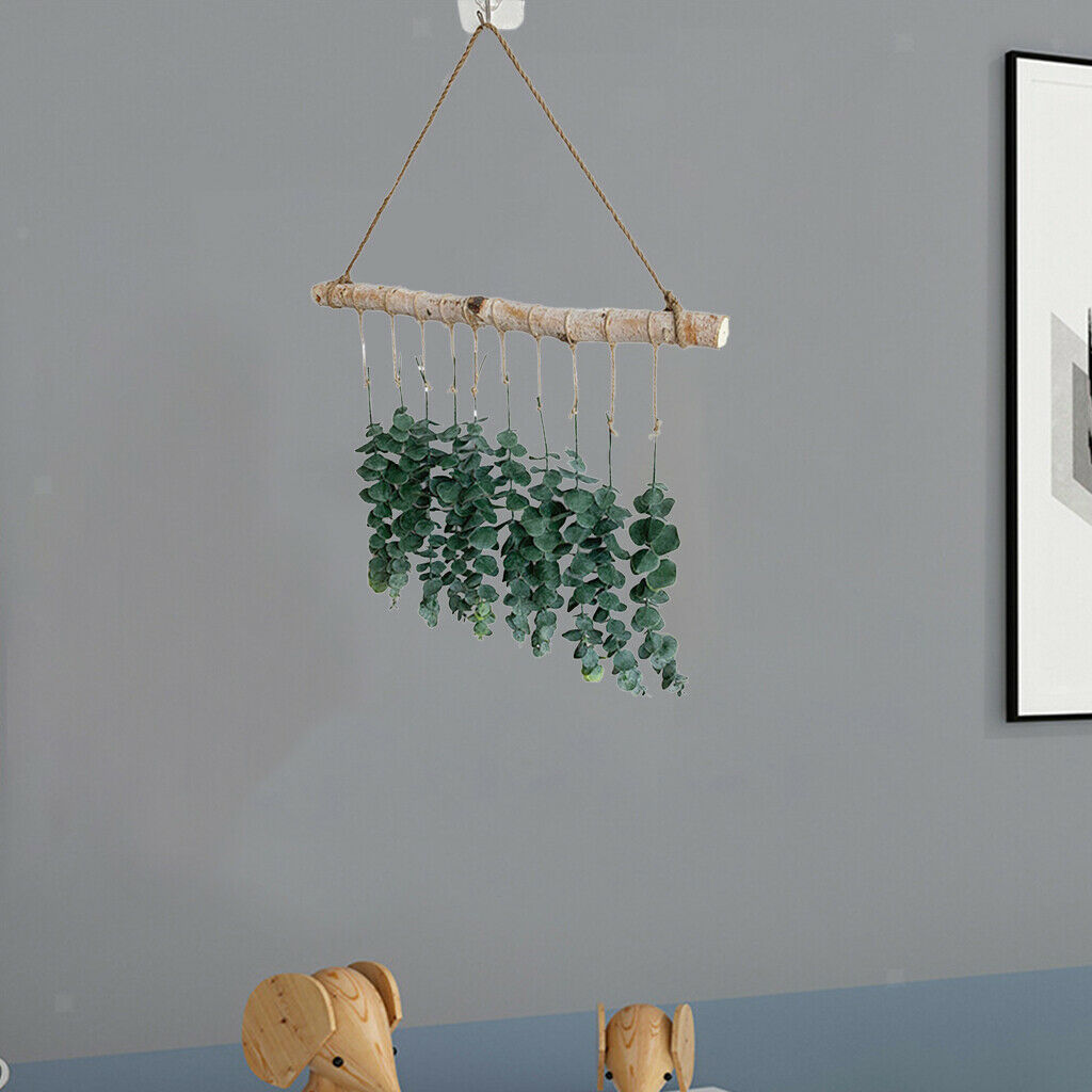 Artificial Eucalyptus Wall Hanging Decor Vine Greenery Backdrop Wedding