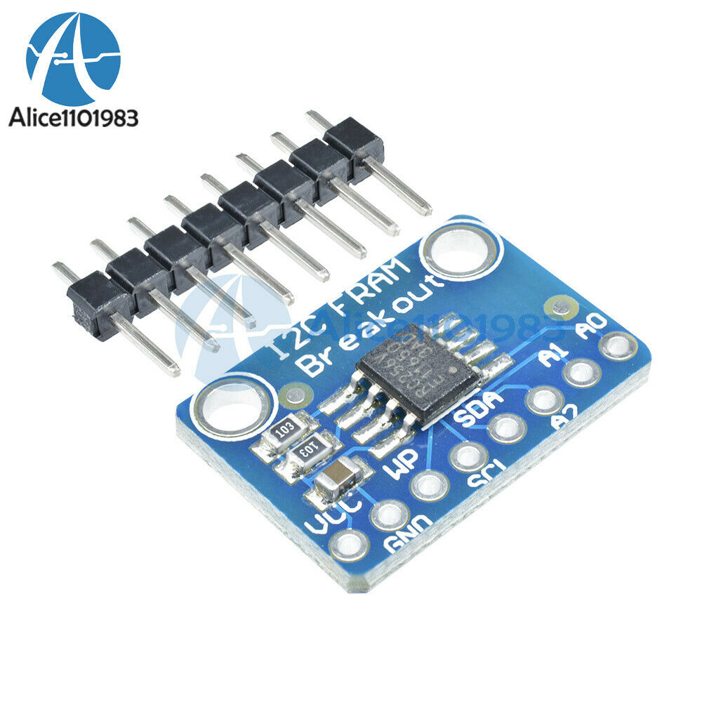 I2C IIC Non-Volatile FRAM MB85RC256V Breakout 256Kbit/32KByte Memory IC Tool DIY