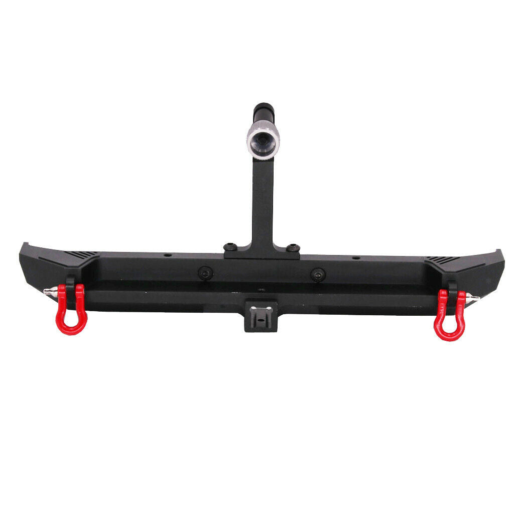 RC Car Rear Bumper, Anti-Collision Metal Rear Bumper for Traxxax  -4 RC