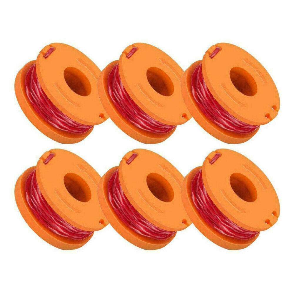 For WA0010 Worx Spool Line String Trimmer Edger 6 Pack Replacement