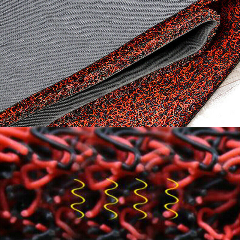 50*60CM Car Driver Side Coil Floor Mat Footpad Pedal Waterproof Carpets Prunable