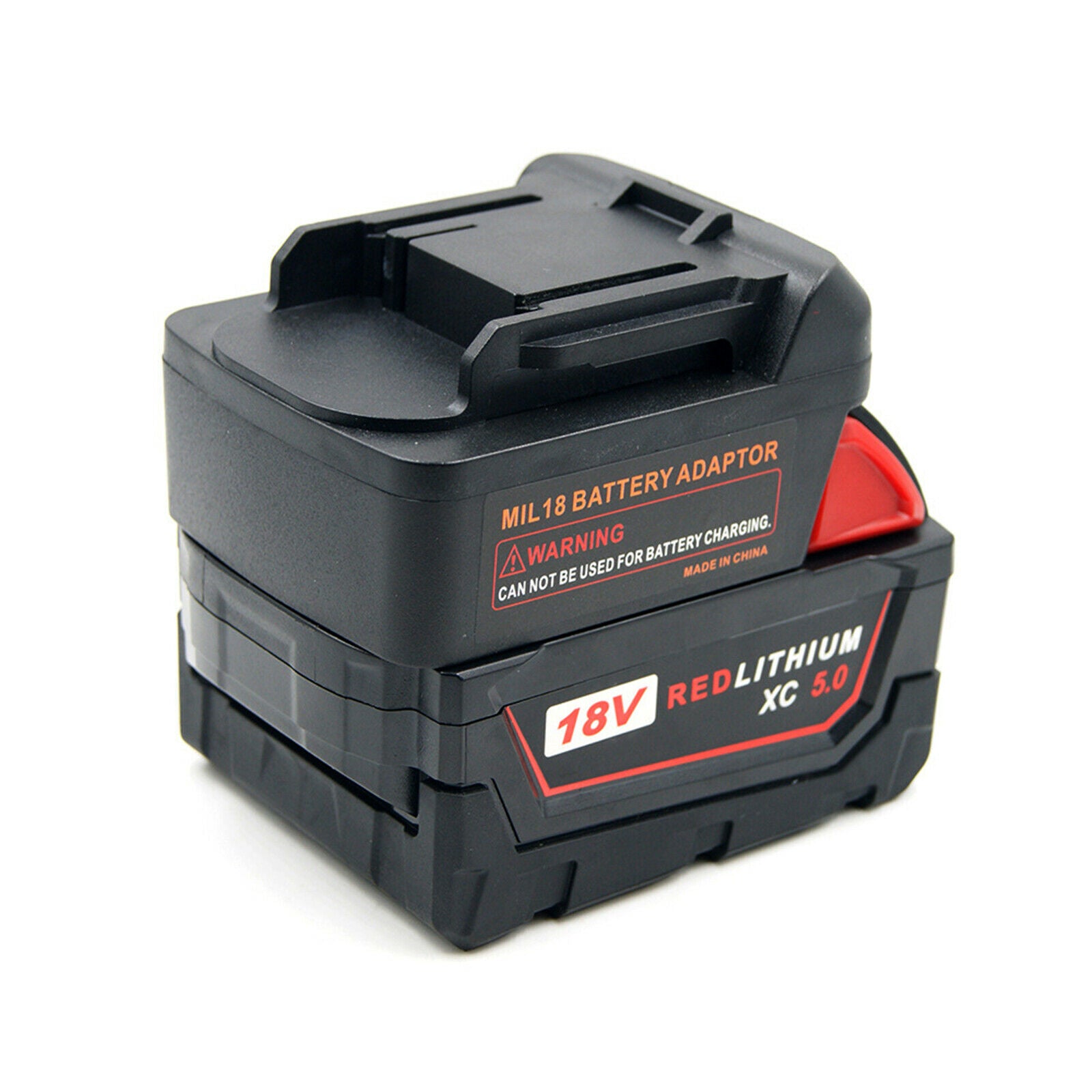 For Milwaukee 18V M18 Li-ion Battery to MAKITA 18V BL Li-ion Battery Adapter