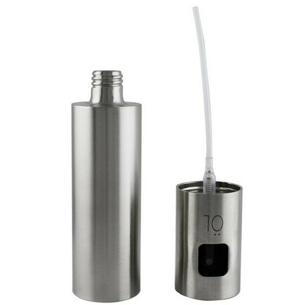 Stainless Steel Olive Oil Sprayer Pump Action Fine Mist Spray for Cooking