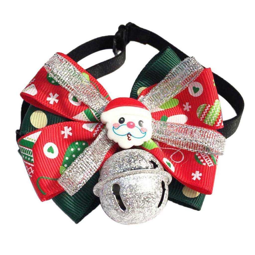 Fashion Christmas Pet Dog Cat Bow Tie Collar Bowknot Necktie New Year Gift