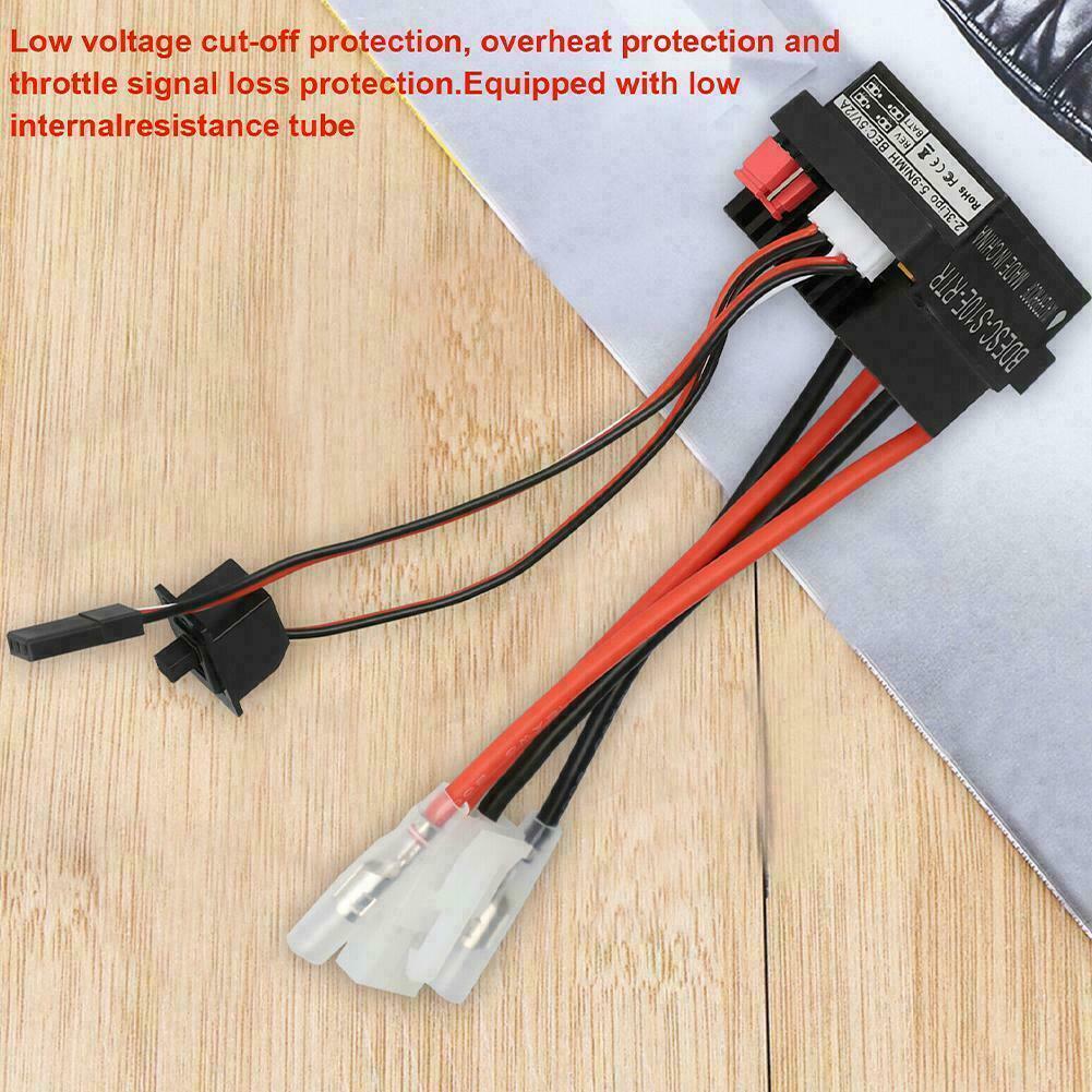 High Voltage Waterproof 320A Brushed ESC Speed Controller Boat Car For RC J5Y6