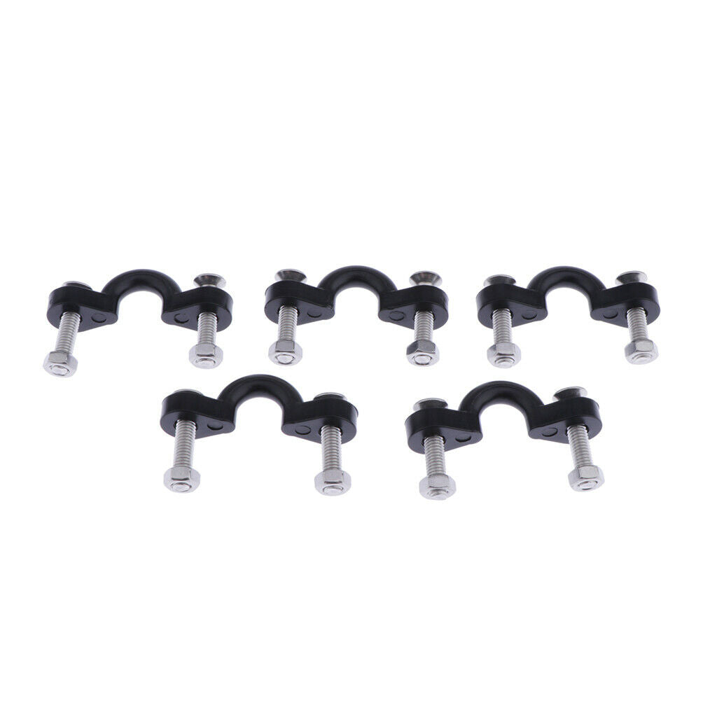 Kayak Pad Eyelets with Screws (pack of 5) Bungee Deck Loops Suitable for Kayaks,