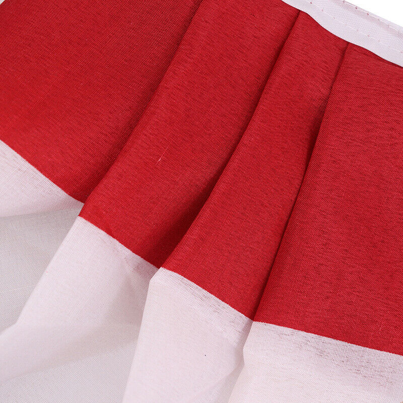 Printed Stripes Stars US Pleated Fan Bunting Half Banner Flag for July 4.l8