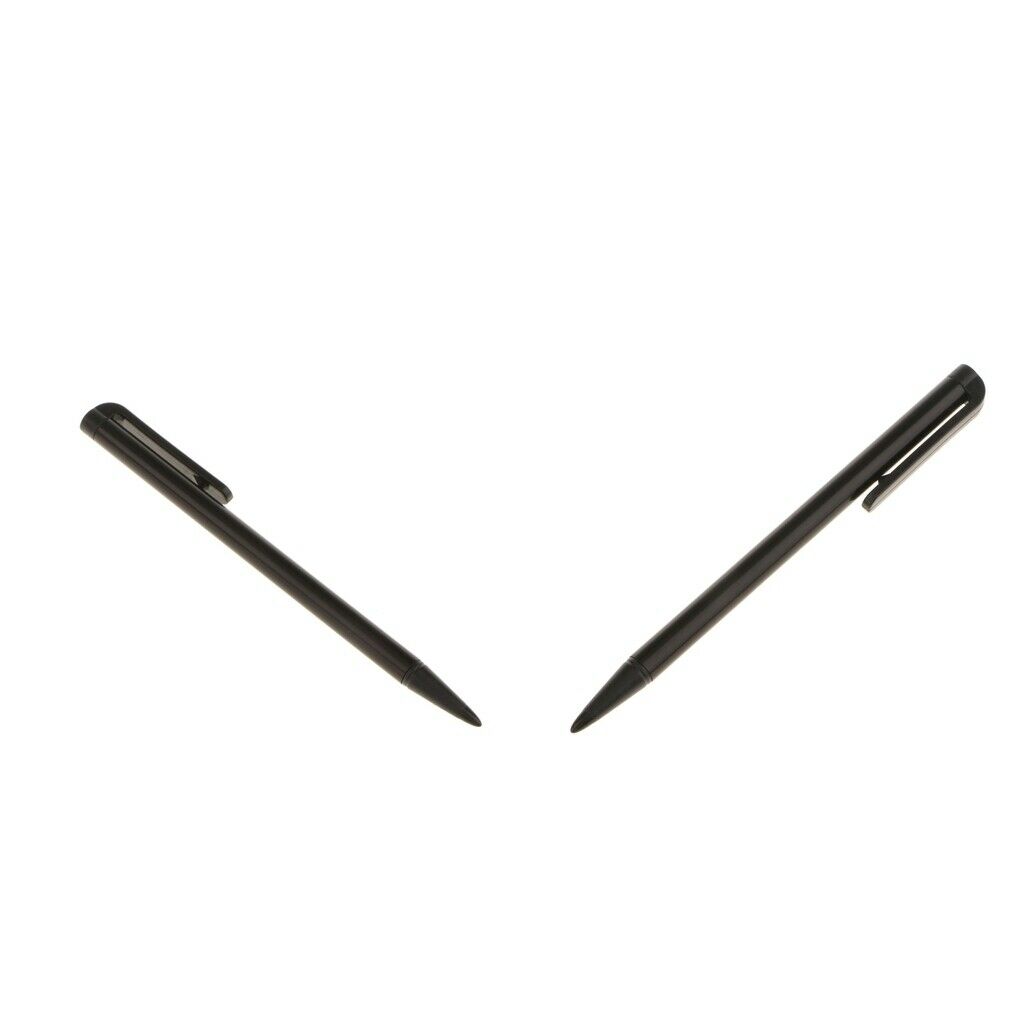 2Pack Resistive Touch Screen Stylus Pen For 2DSLL/3DS -black