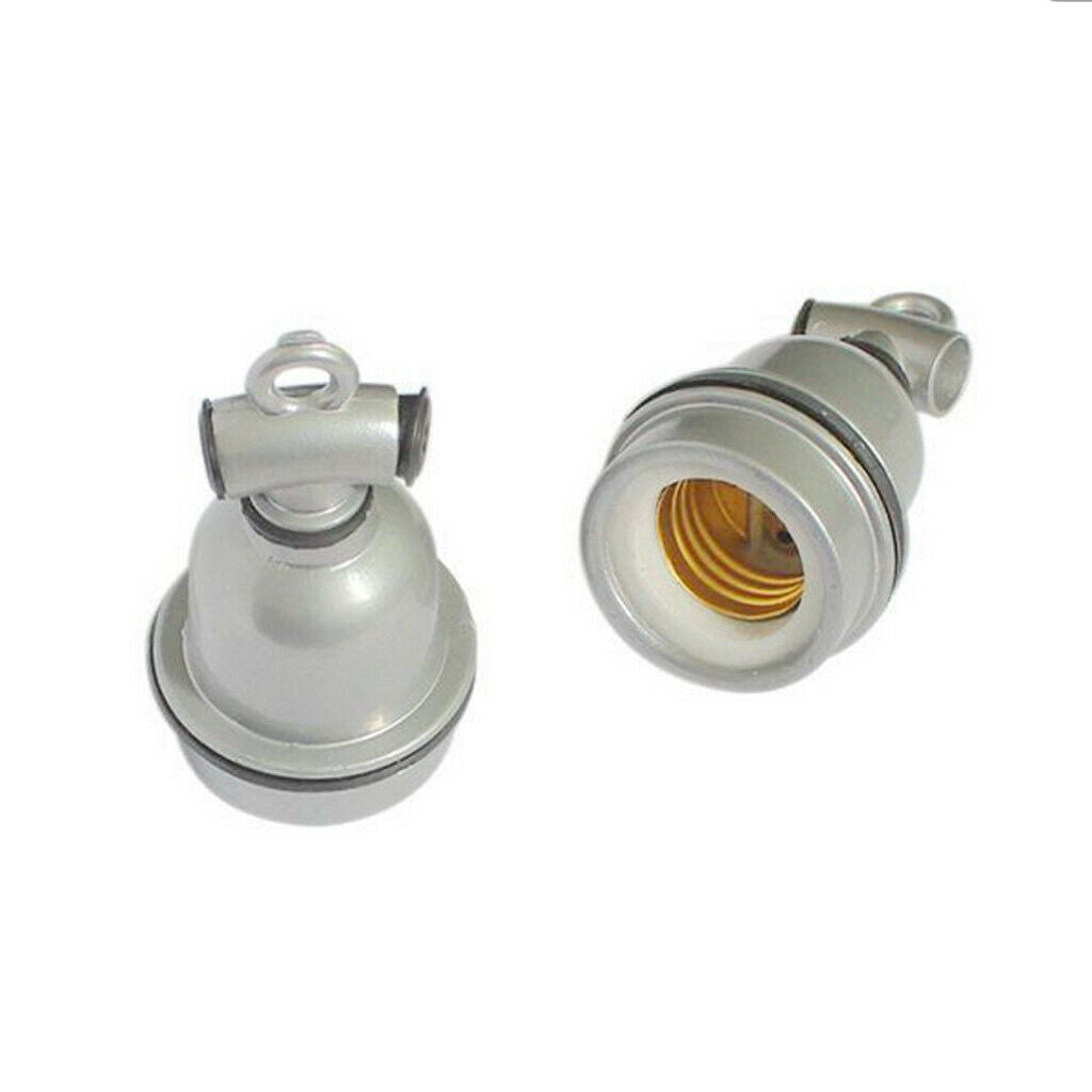 6pcs Screw E27 Ceramic Socket Bulb Holder for Heat Lamps & High Temps