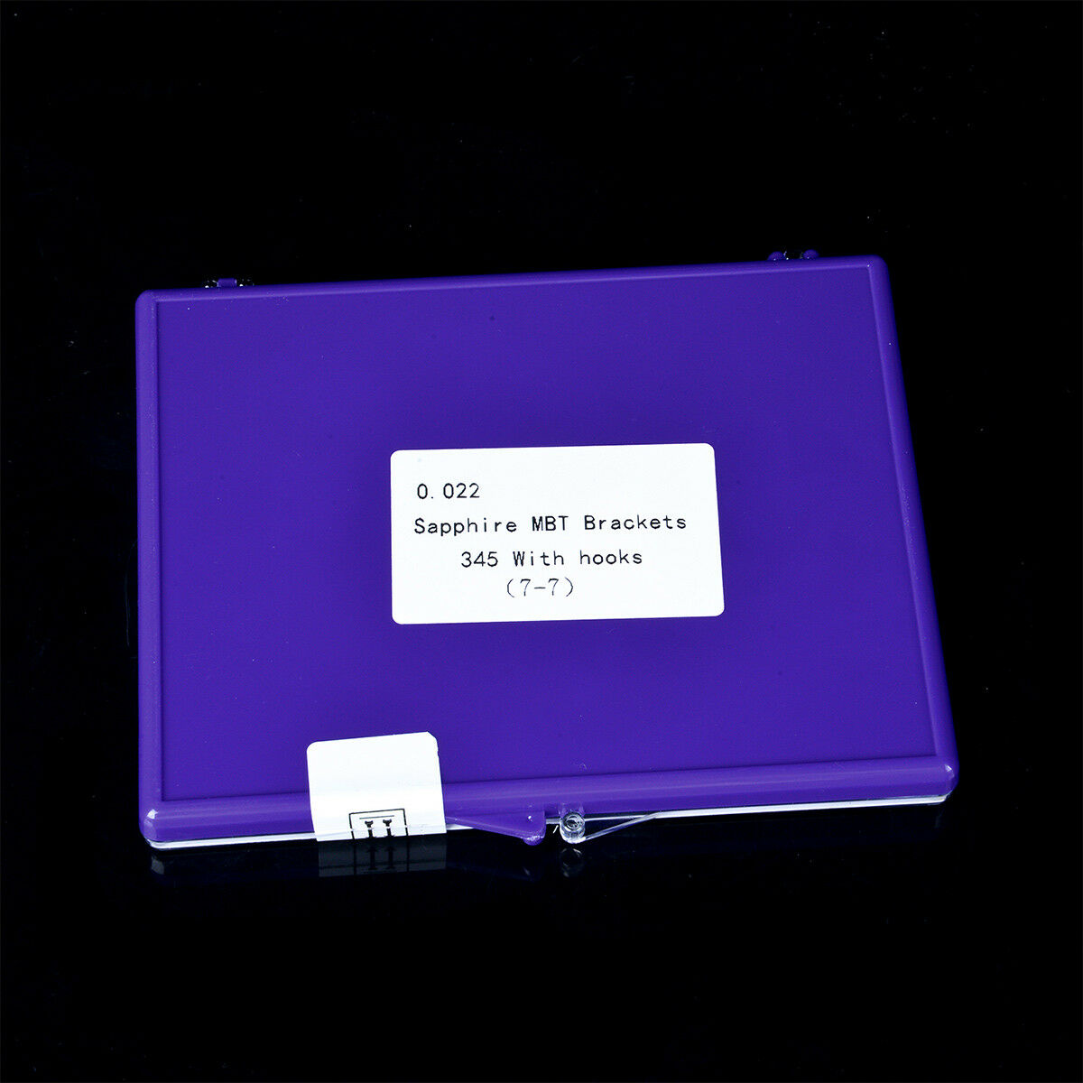 Dental Monocrystalline Sapphire Positioning Brackets Mini MBT .022 Hooks 3 4 5