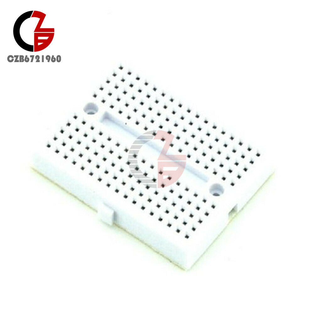 170 Tie-points Solderless Prototype Breadboard For Arduino Shield Dovetail Slot