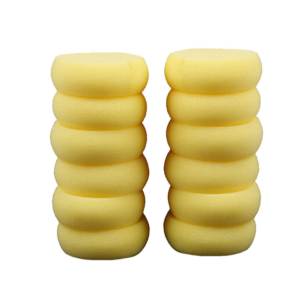 12pcs Round Synthetic Artist Paint Sponge Craft Sponges for Painting Pott.l8