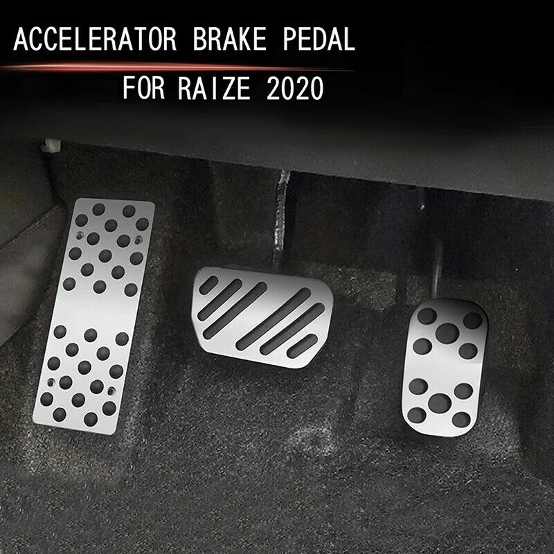 Car Aluminum Accelerator Pedal Brake Pedal Foot Pedal Interior Decoration foH2O6