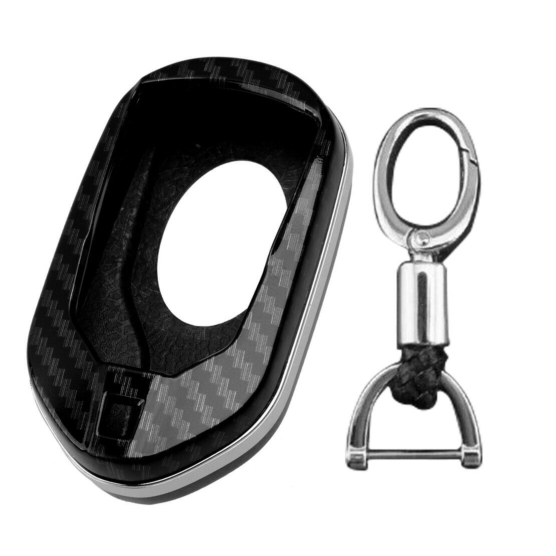 Key Fob Case Cover Protective Chain Fit For Maserati Quattroporte Ghibli Levante
