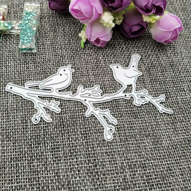 Singing Bird Metal Cutting Dies Stencil DIY Scrapbook Album Paper Card Template
