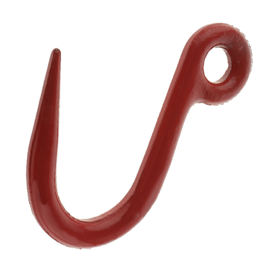 Eye Foundry Hooks Red Painted Lifting Accessory, 2204lbs Working Load