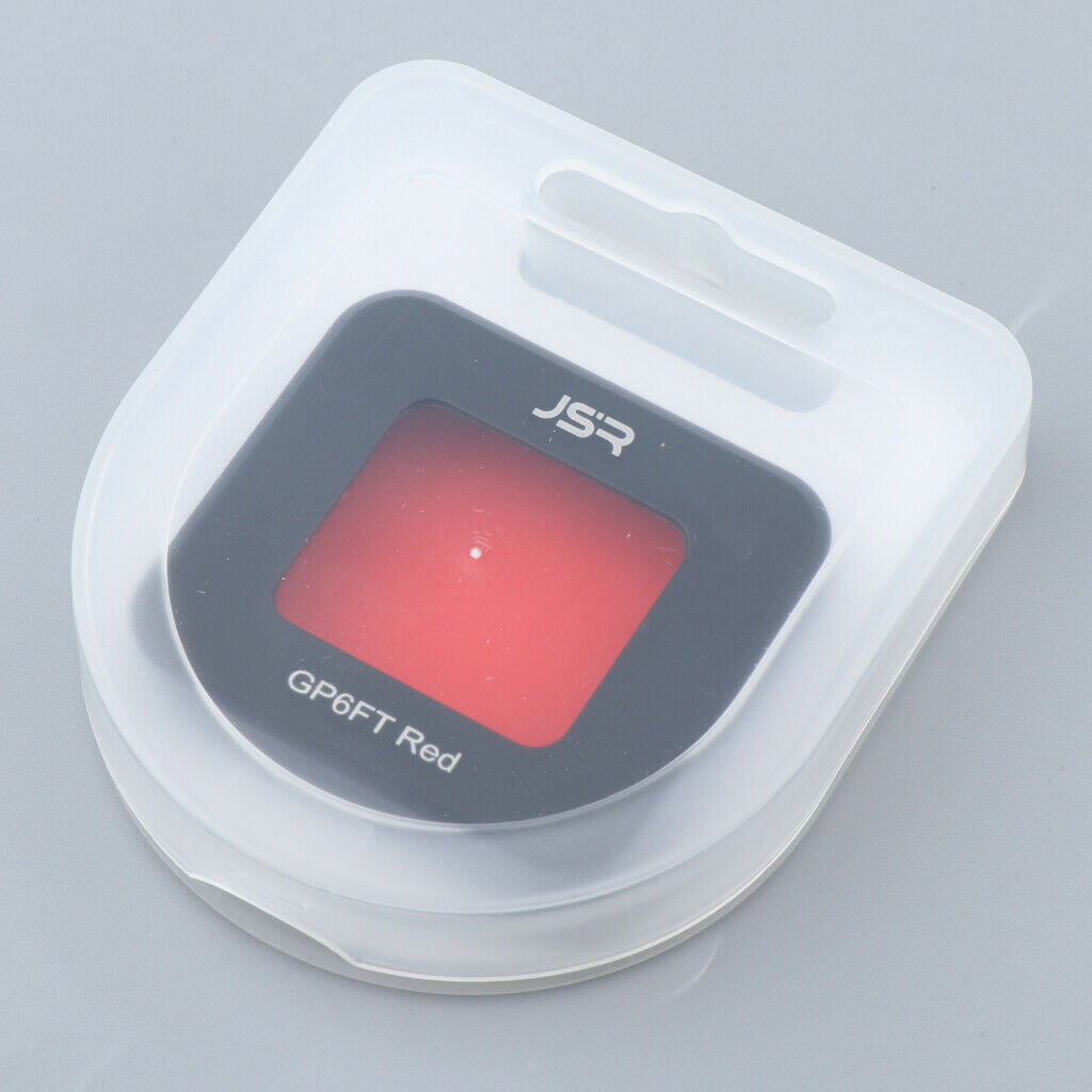 Waterproof UV CPL Lens Filter for Gopro Photography Camera-Red