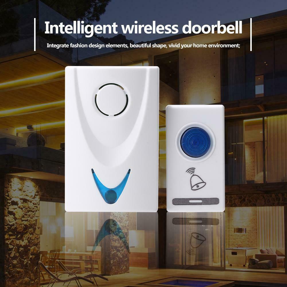100m Remote Control Wireless Home Security Smart Doorbells Alarm Door Bell