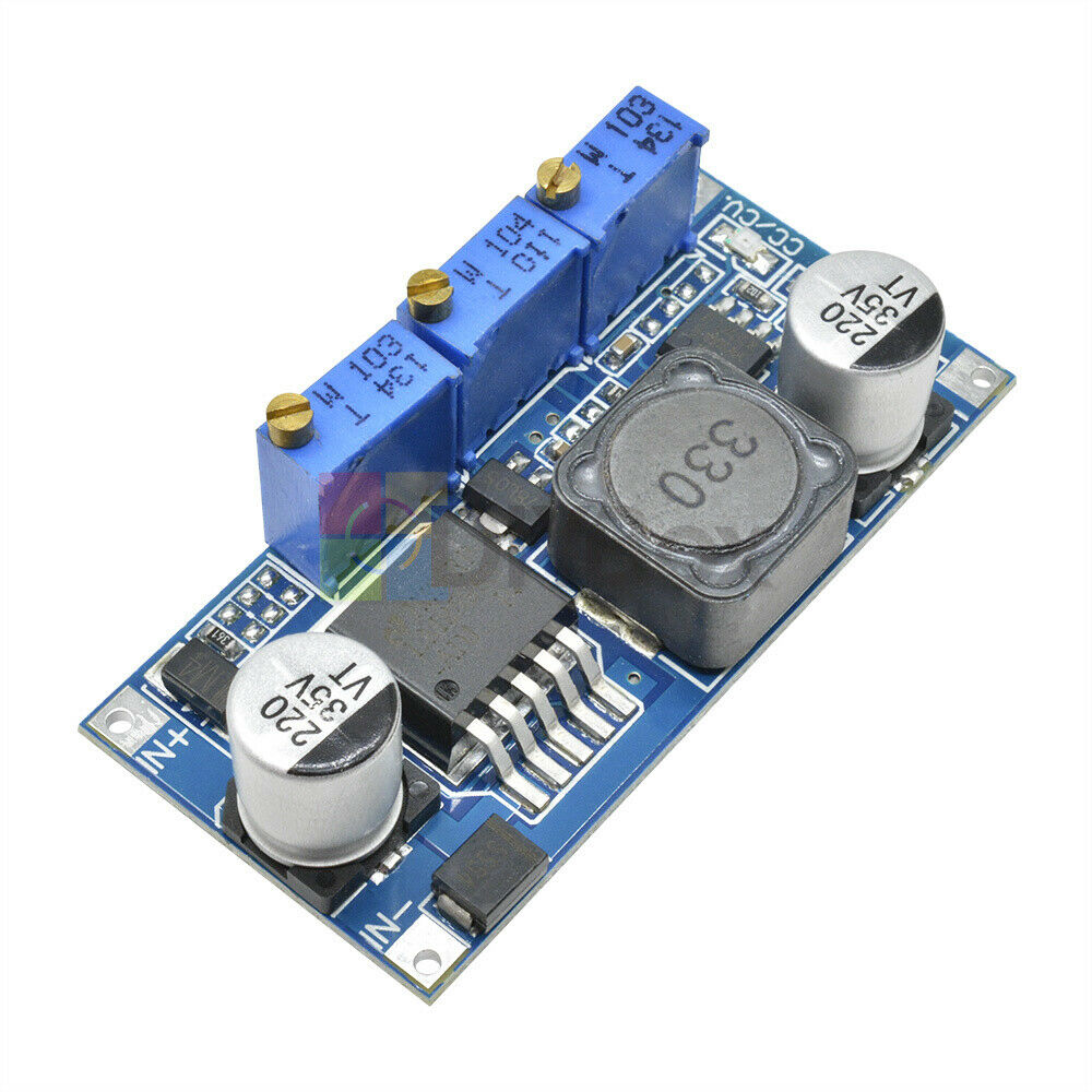 10Pcs LM2596 LED Driver DC-DC 3A Step-down Adjustable CC CV Power Supply Module
