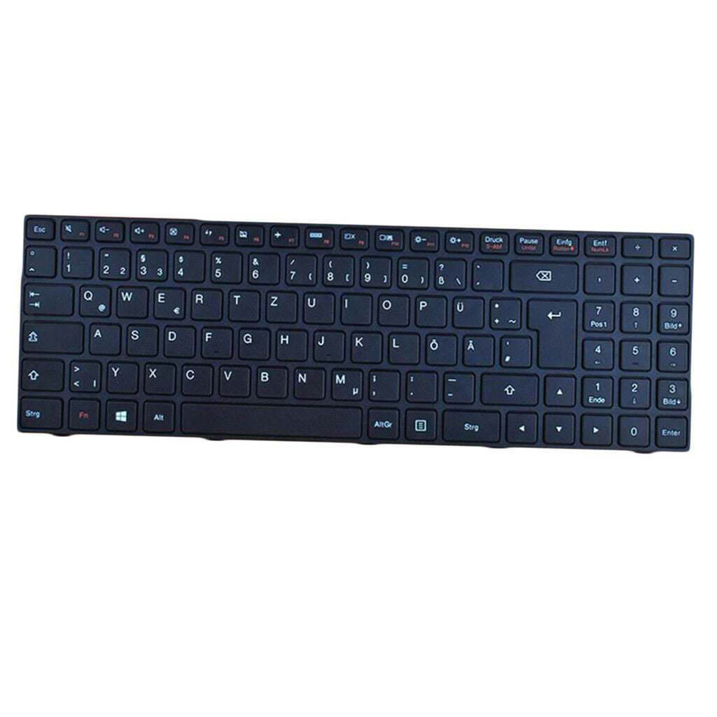 Black Plastic German Short Line Keyobard for Lenovo Ideapad b50-10 80qr