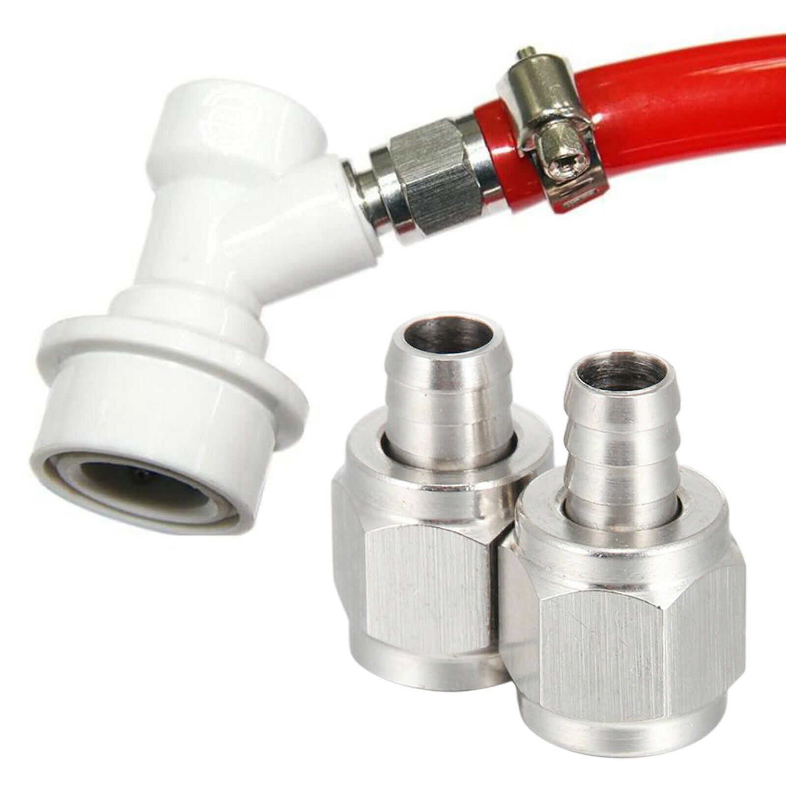 Steel Ball Lock Disconnects Kit Gas Connectors Brewing Wine Making Tools