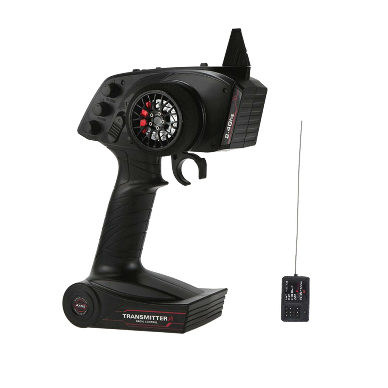 2.4Ghz 3CH Radio Remote Control Transmitter w/ Receiver for RC Car /Boat
