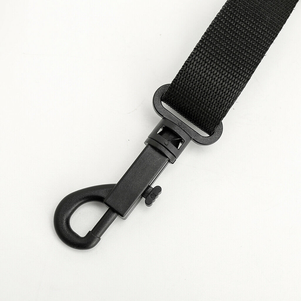 Adjustable Saxophone Neck Strap for Alto Tenor Soprano w/ Hook Clasp Elastic