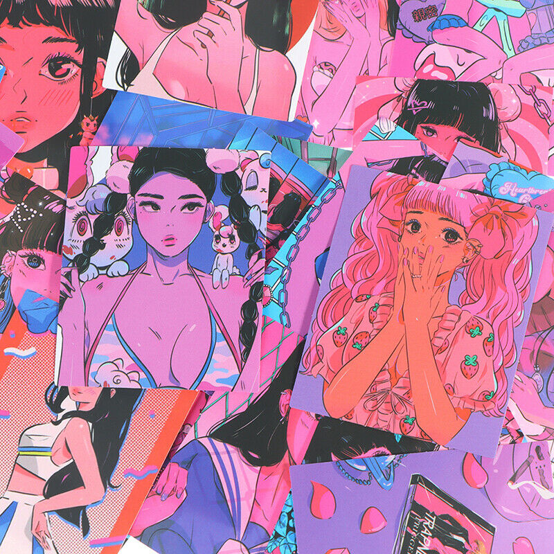 30Pcs Korean Ins Girl Stickers DIY Diary Laptop Phone Skateboard Suitcase.l8