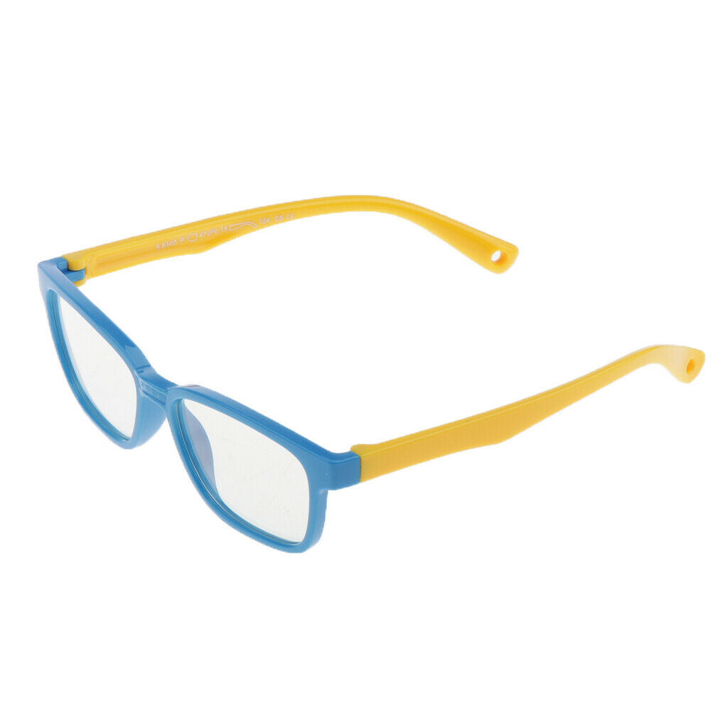 2x Kids' Fashion Anti Blue Light Reading Rectangle Protection Eye Glasses