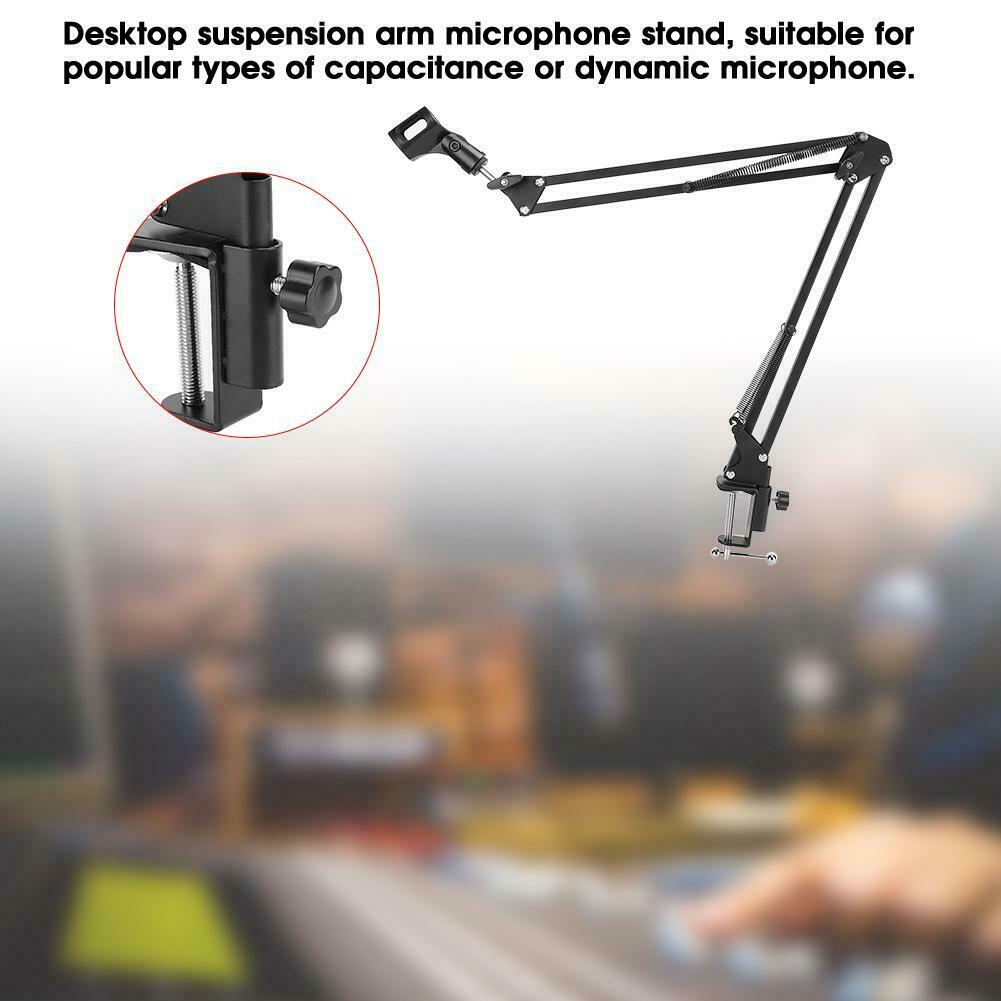Broadcast Studio Microphone Mic Suspension Boom Arm Stand Recording Mic Stand