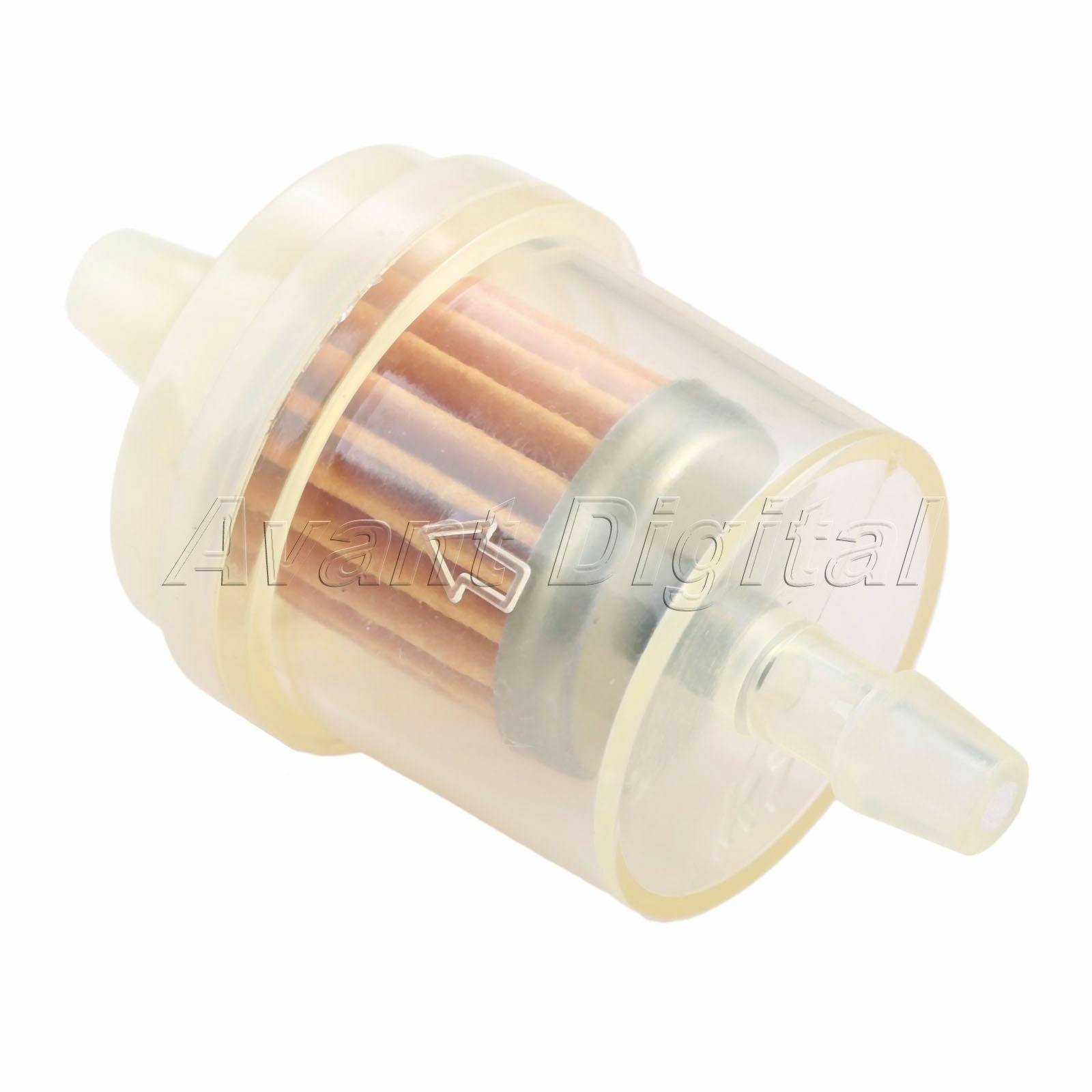 Motorcycle Plastic Gasoline Filter Clear 1/4 inch 6mm hose line gas fuel filters