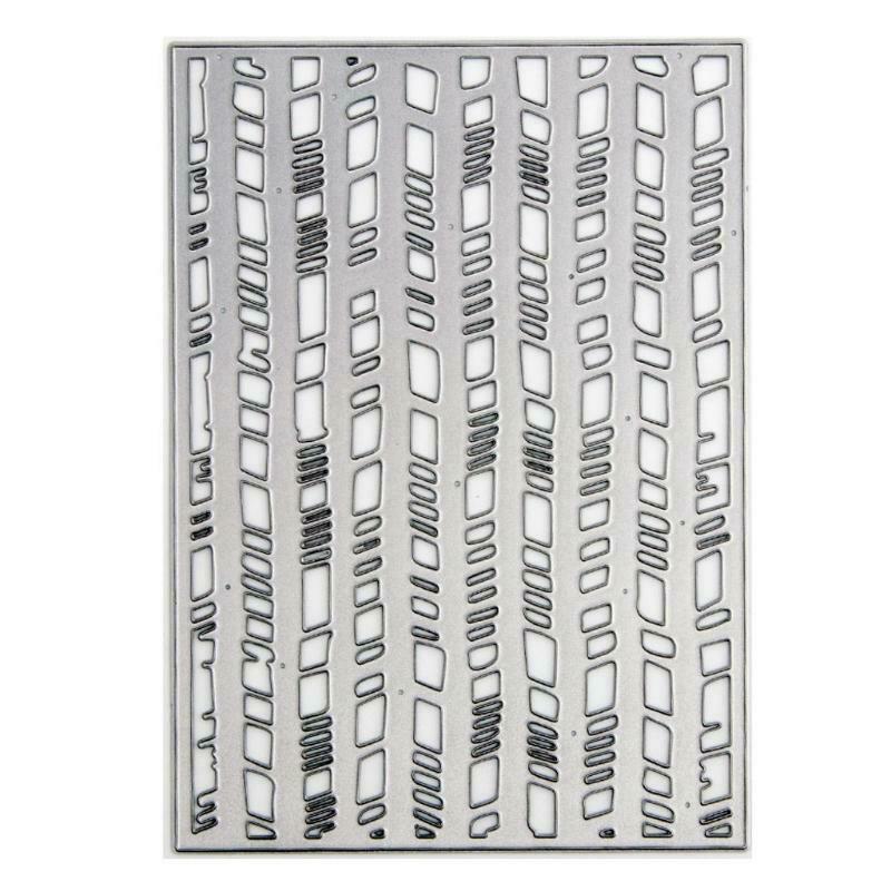 Rectangle Cutting Die Stencil Creative Hollow Carbon Steel Blade Punch Stencils