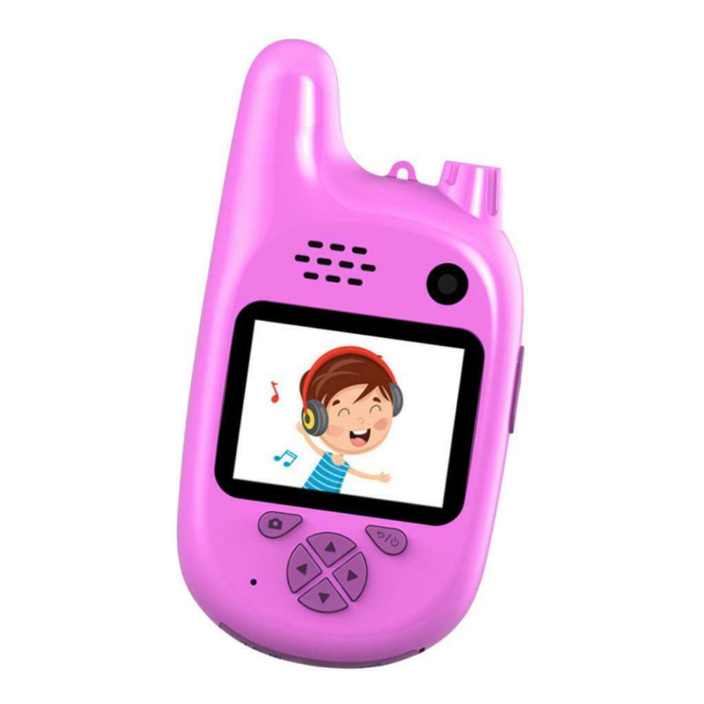 Mini Lovely Children's Walkie-talkie Digital Camera 2.0" Screen Display Pink