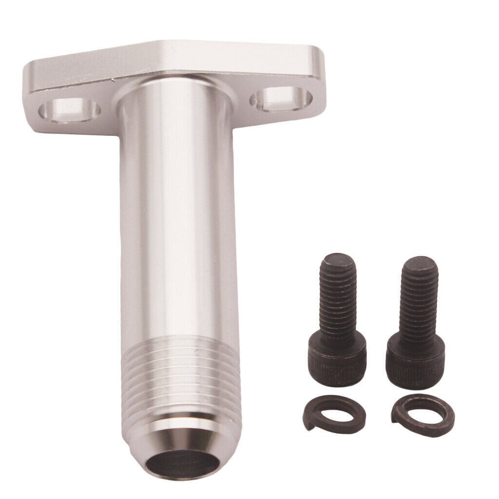 Billet Turbo Oil Drain Return Flang 10AN Garrett Ball Bearing GT28 GT30 GT35