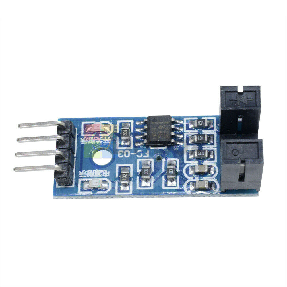 5PCS 3.3V-5V Slot Type IR Optocoupler Speed Sensor Module LM393 for Arduino