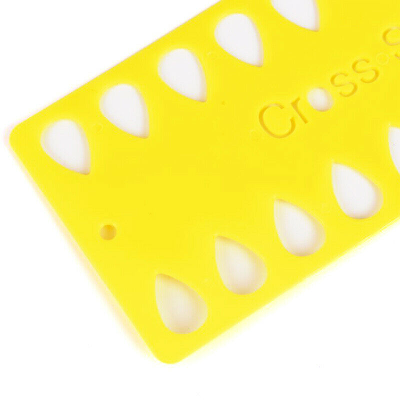Durable Plastic Cross Stitch Row Line Board Embroidery Thread Yarn Organi.l8