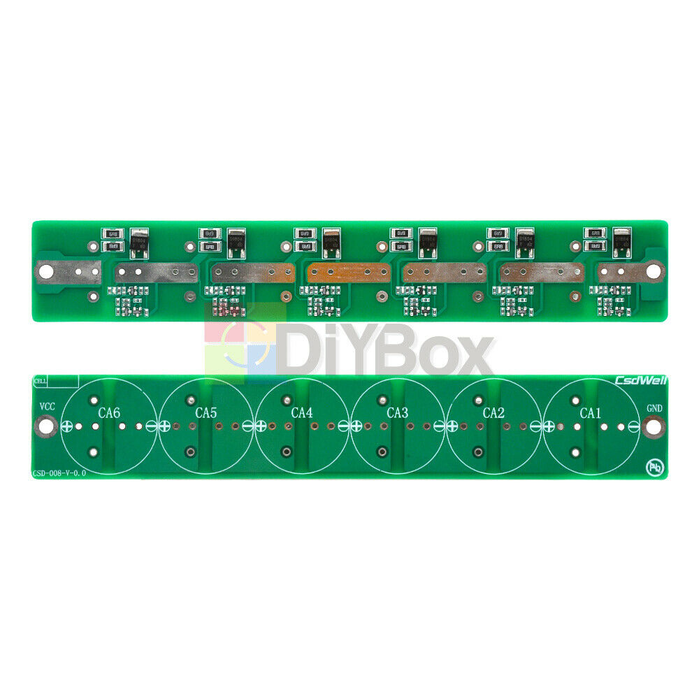 6s 2.7V 800F 500F 400F 360F 350F 220F Super Capacitor Equalizing Board Plate