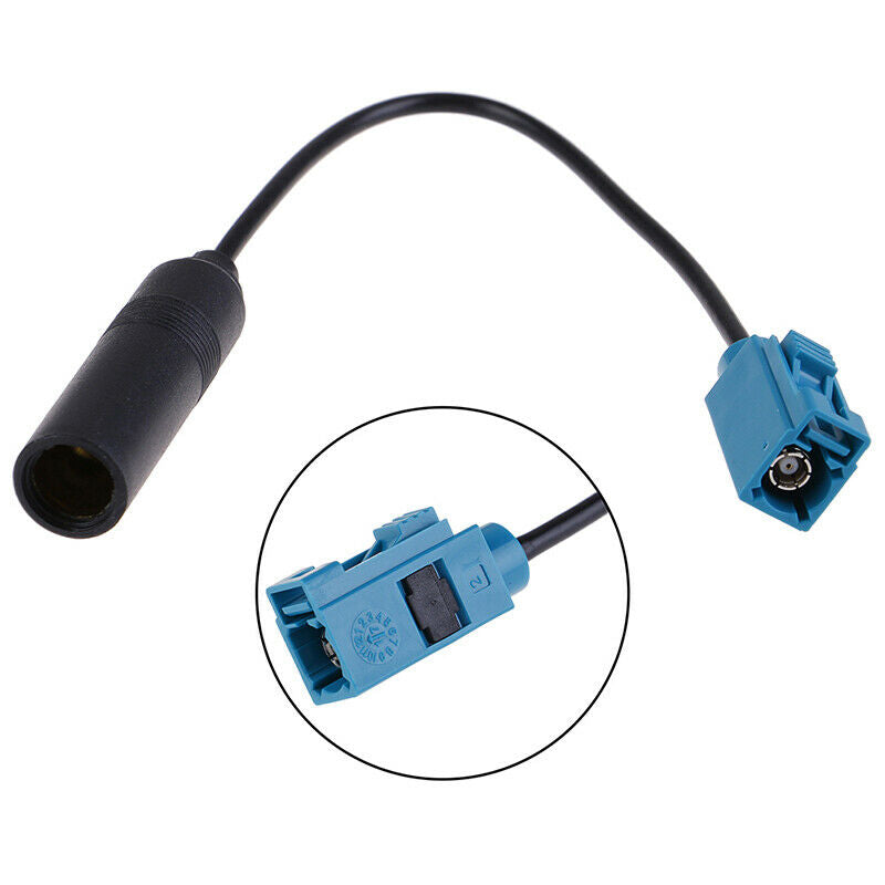 5.5Inch 12V Car Radio Aerial Antenna Adaptor CD Fakra To Female Connector.l8