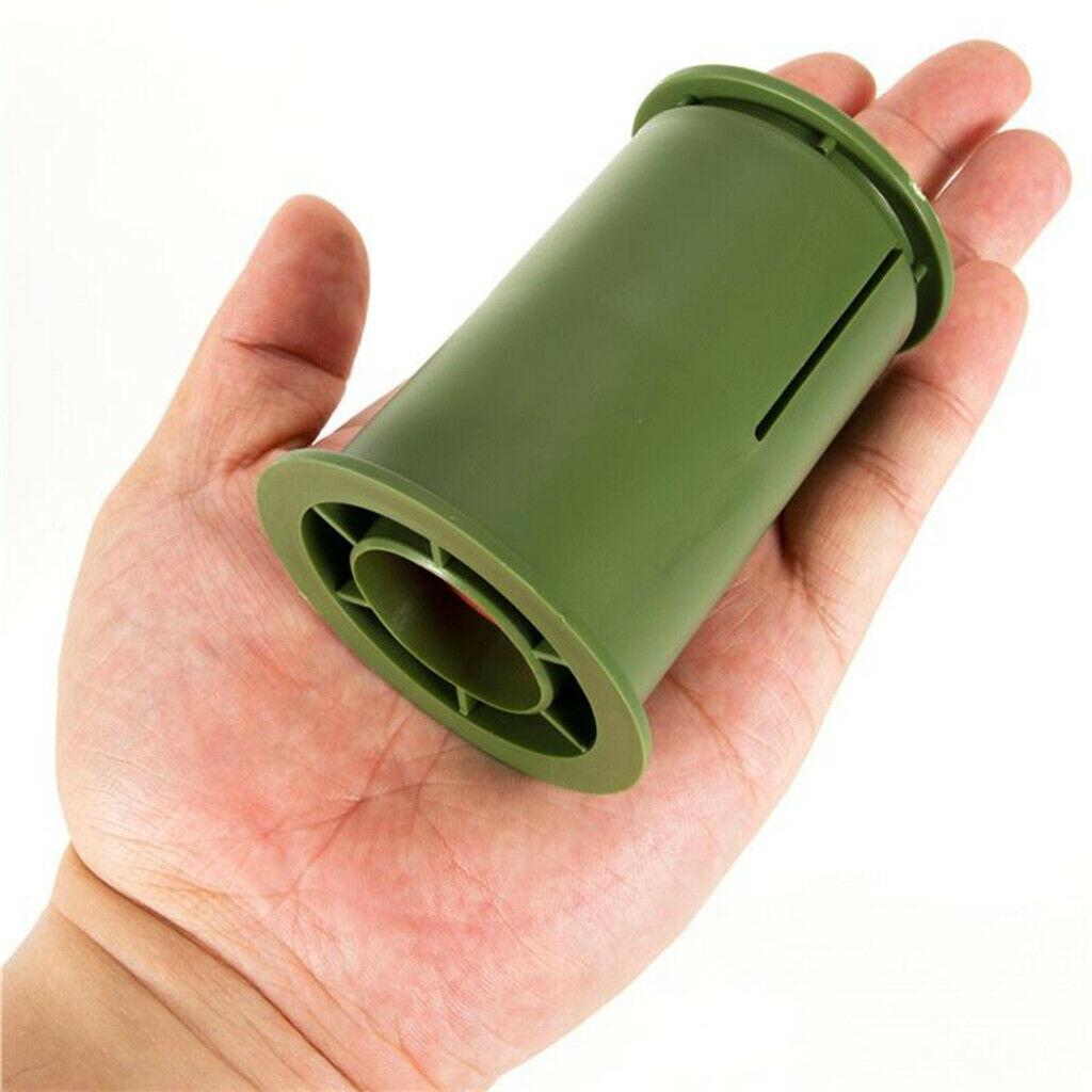 Plastic Fishing Bait Tackle Trap Basket Lure Feeder Thrower Holder Maker