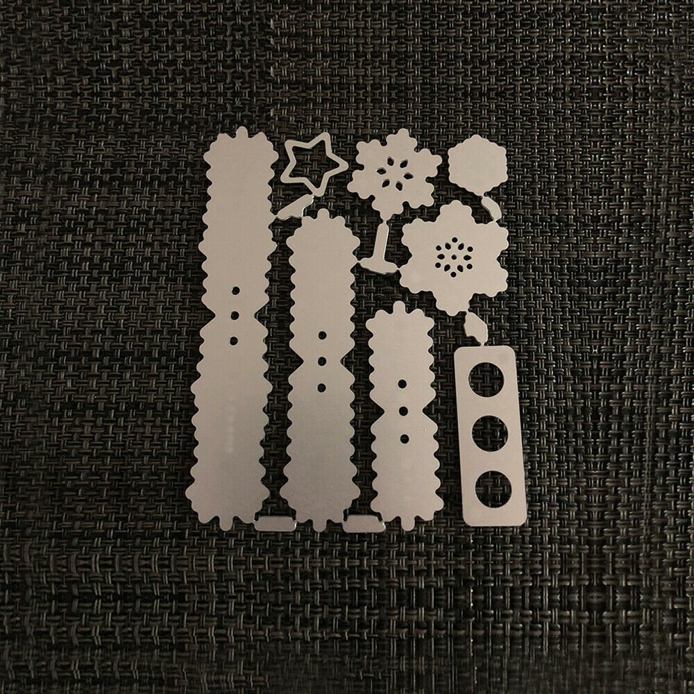 Christmas Tree Leave Pine Metal Cut Dies Stencil Xmas Scrapbooking Decoration