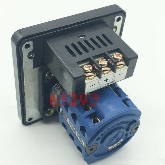 1PCS Changeover Cam Switch 20A 660V Green and Red LED Indicator Lamp 3 Positions